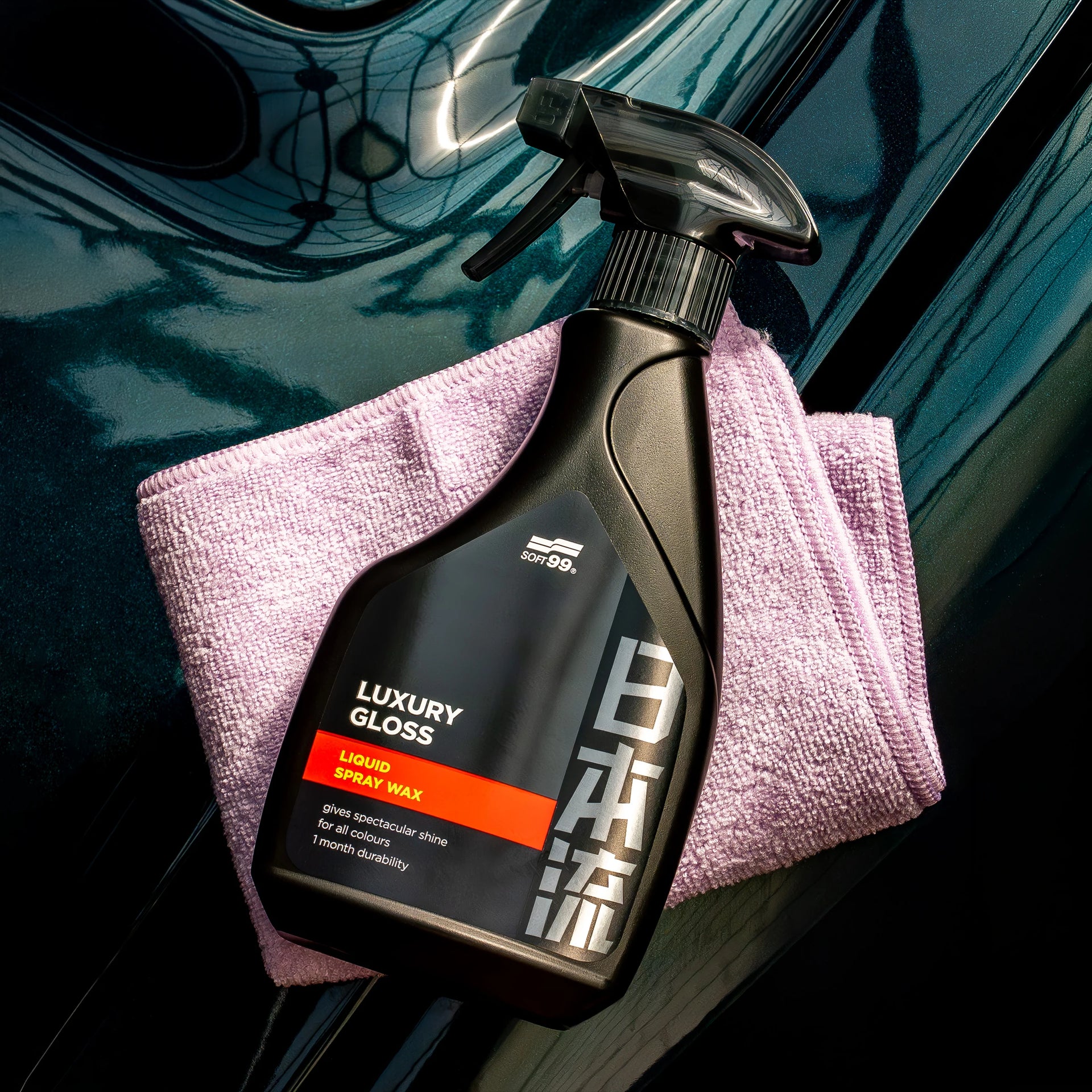 Luxury Gloss, liquid wax, quick detailer, 500 ml
